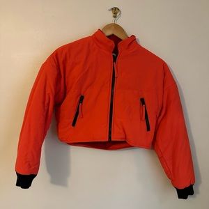 PUFFER CROPPED JACKET